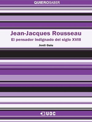 cover image of Jean-Jacques Rousseau